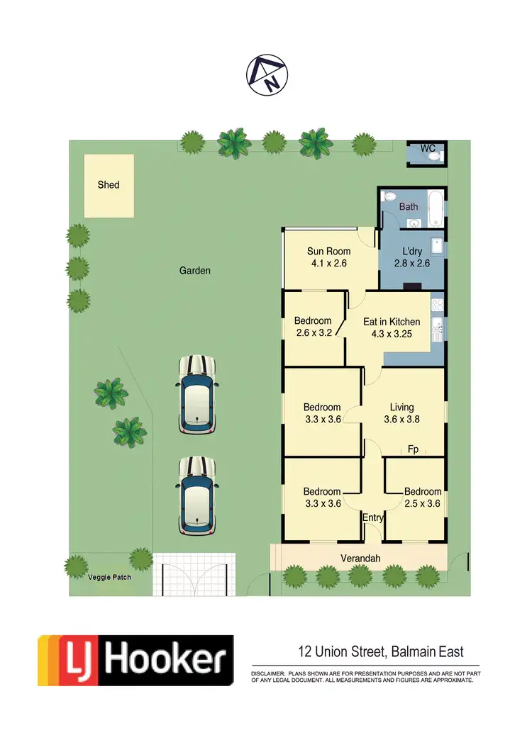Floorplan of Homely house listing, 12 Union Street, Balmain East NSW 2041