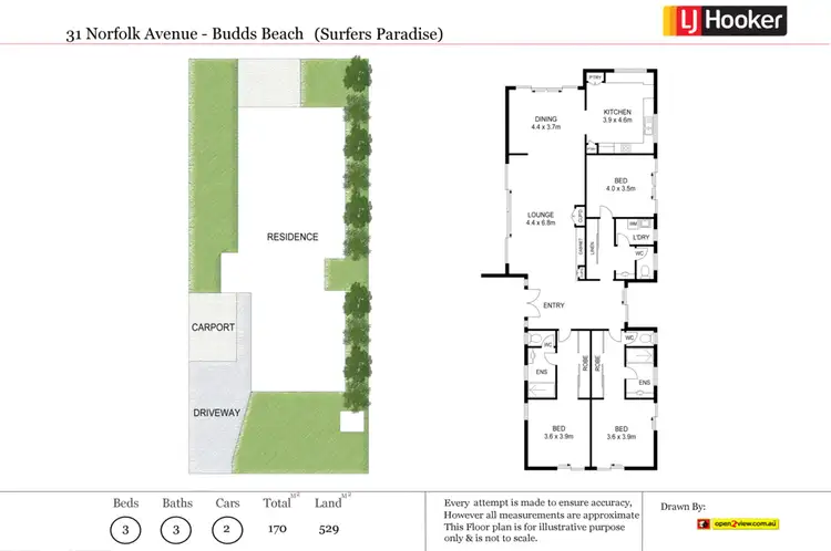 Floorplan of Homely house listing, 31 Norfolk Avenue, Surfers Paradise QLD 4217