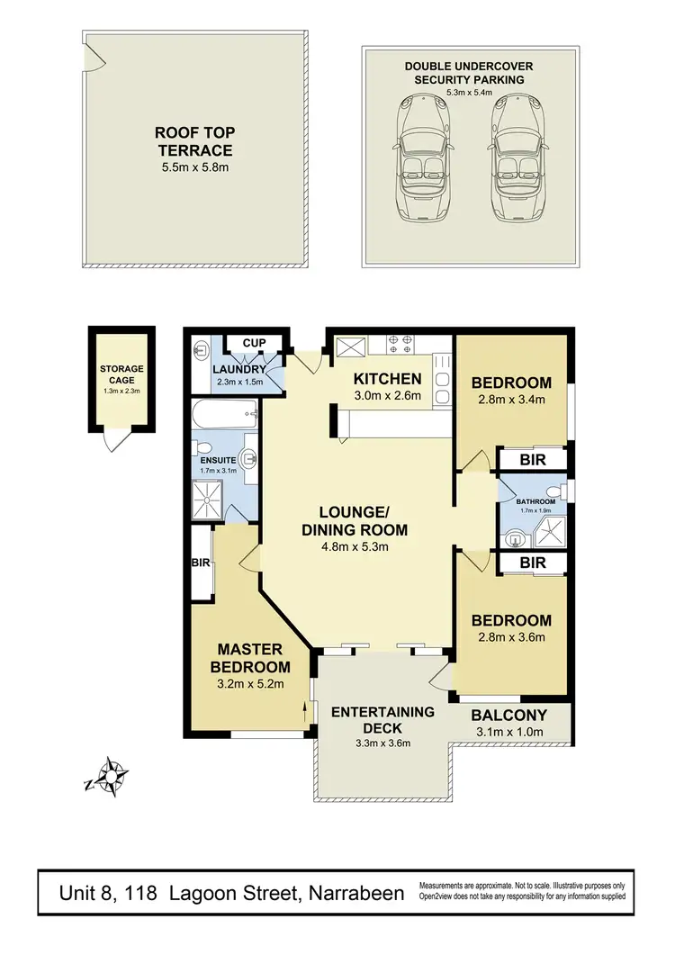 Floorplan of Homely apartment listing, 8/118-120 Lagoon Street, Narrabeen NSW 2101