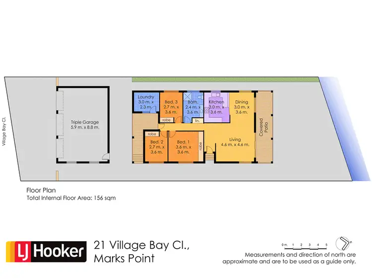 Floorplan of Homely house listing, 21 Village Bay Close, Marks Point NSW 2280