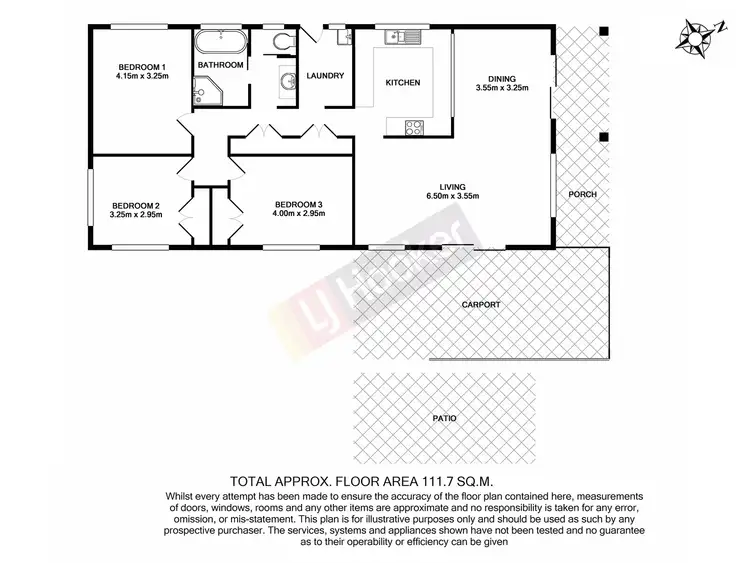 Floorplan of Homely house listing, 99 Helicia Street, Algester QLD 4115