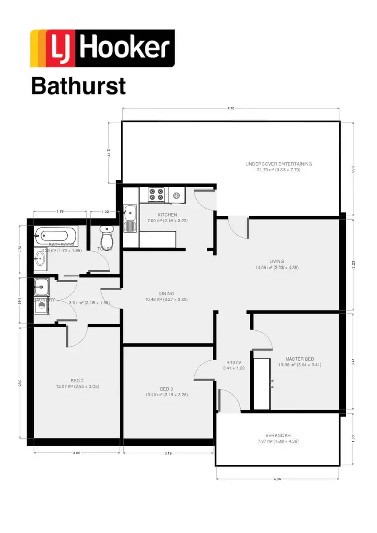Floorplan of Homely house listing, 21 Lewins Street, South Bathurst NSW 2795
