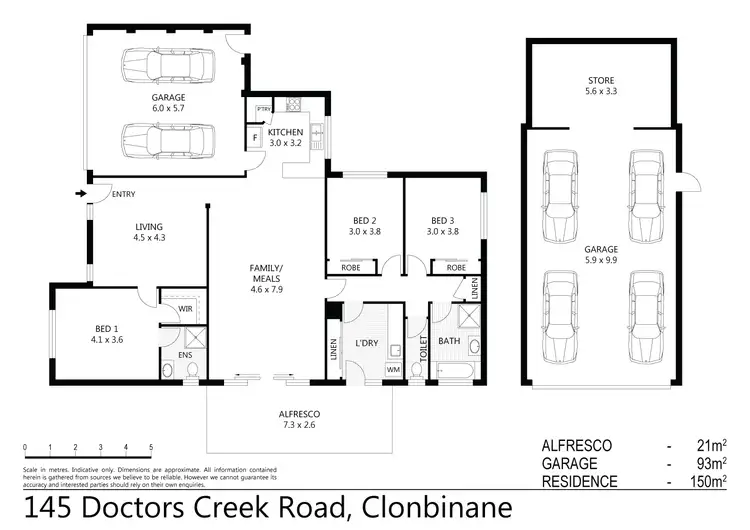 Floorplan of Homely house listing, 145 Doctors Creek Road, Clonbinane VIC 3658