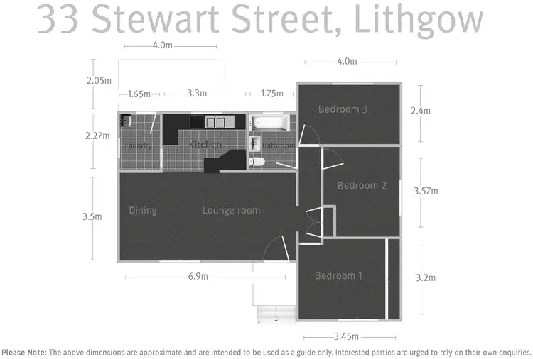 Floorplan of Homely house listing, 33 Stewart Street, Lithgow NSW 2790