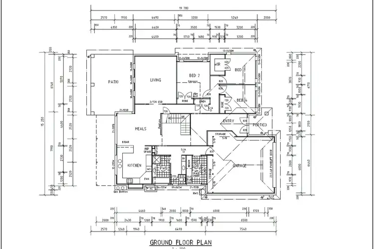 Floorplan of Homely house listing, 17 Mallan Terrace, Birkdale QLD 4159