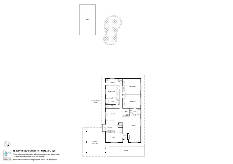 Floorplan of Homely house listing, 12 Battarbee Street, Araluen NT 870