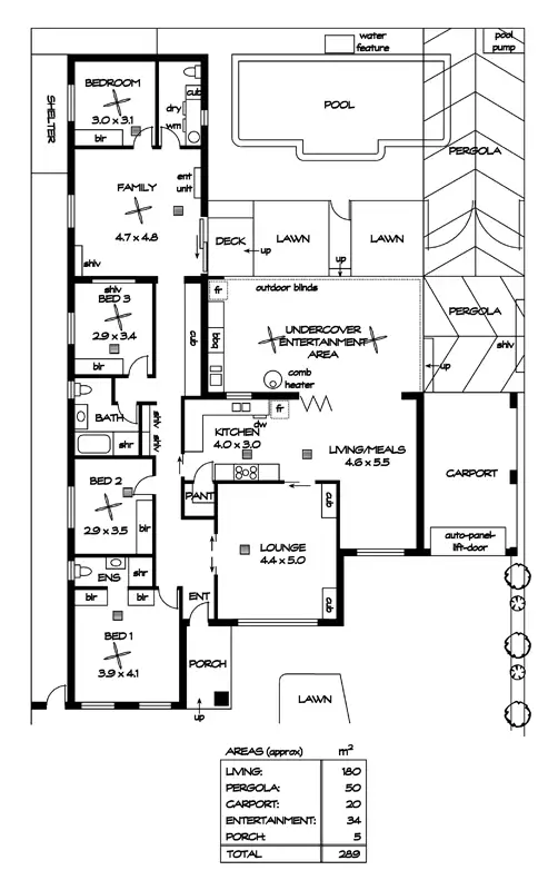 Floorplan of Homely house listing, 42 Browning Avenue, Fulham Gardens SA 5024