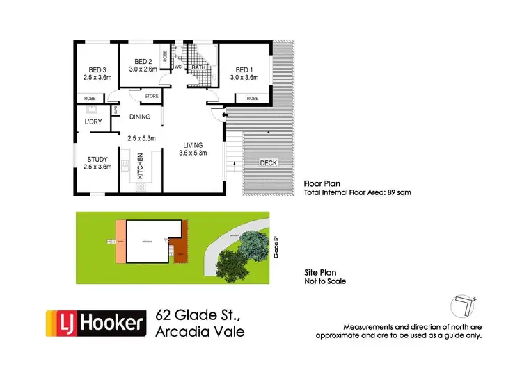 Floorplan of Homely house listing, 62 Glade Street, Arcadia Vale NSW 2283