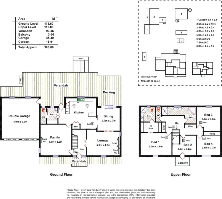 Floorplan of Homely house listing, 595 Paddys Bridge Road, Redbanks SA 5502