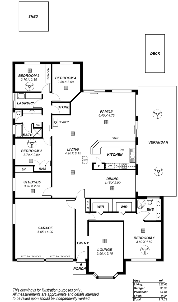 Floorplan of Homely house listing, 3 Treloar Avenue, Greenwith SA 5125