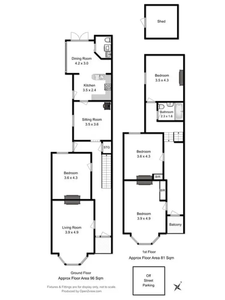 Floorplan of Homely house listing, 149 Melville Street, Hobart TAS 7000