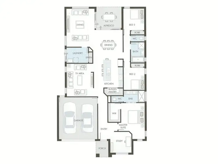 Floorplan of Homely house listing, 26 Pepperjack Way, Point Cook VIC 3030