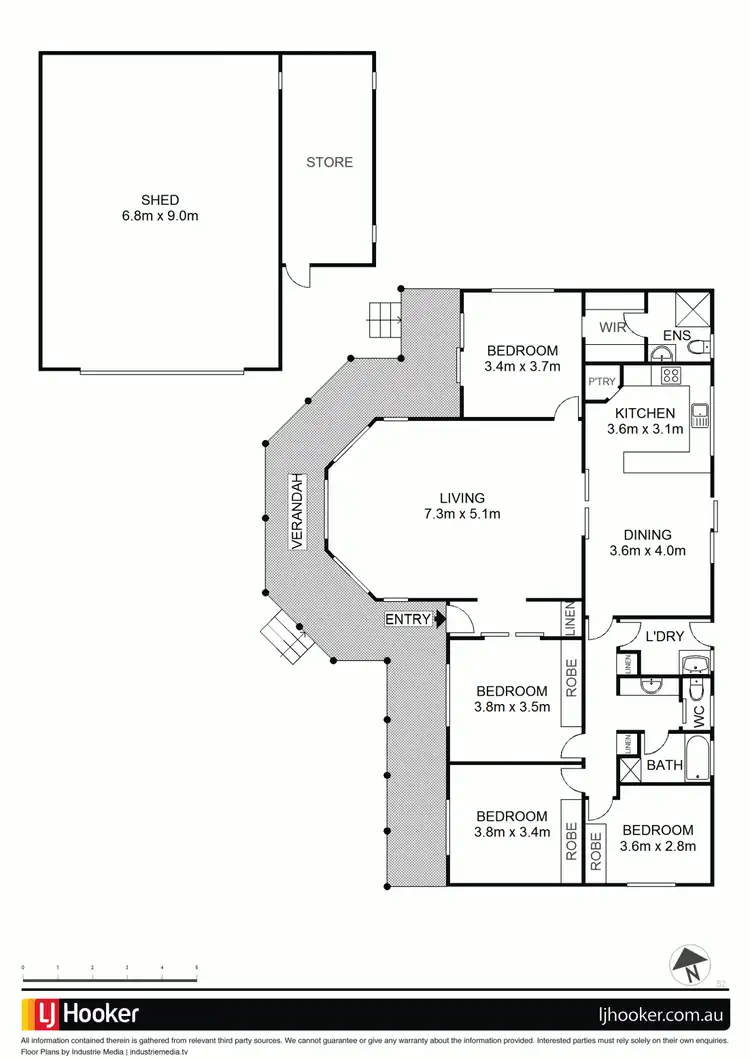 Floorplan of Homely house listing, 180 Foxlow Street, Captains Flat NSW 2623
