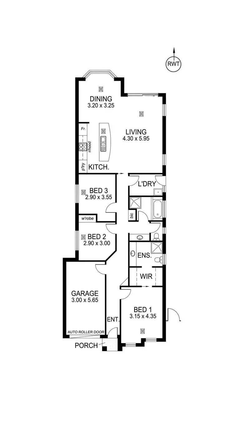 Floorplan of Homely house listing, 4 Moonya Avenue, Seacombe Gardens SA 5047