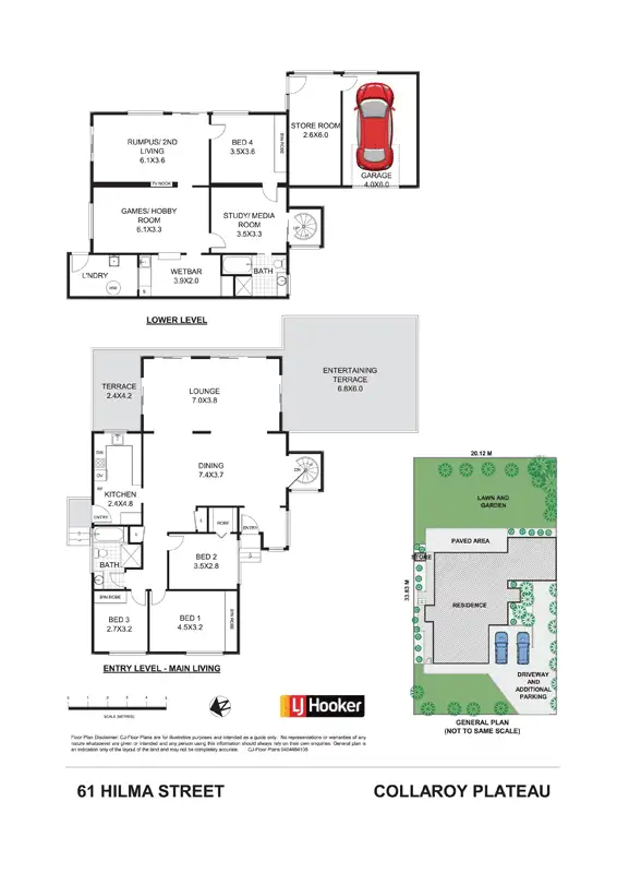 Floorplan of Homely house listing, 61 Hilma Street, Collaroy NSW 2097