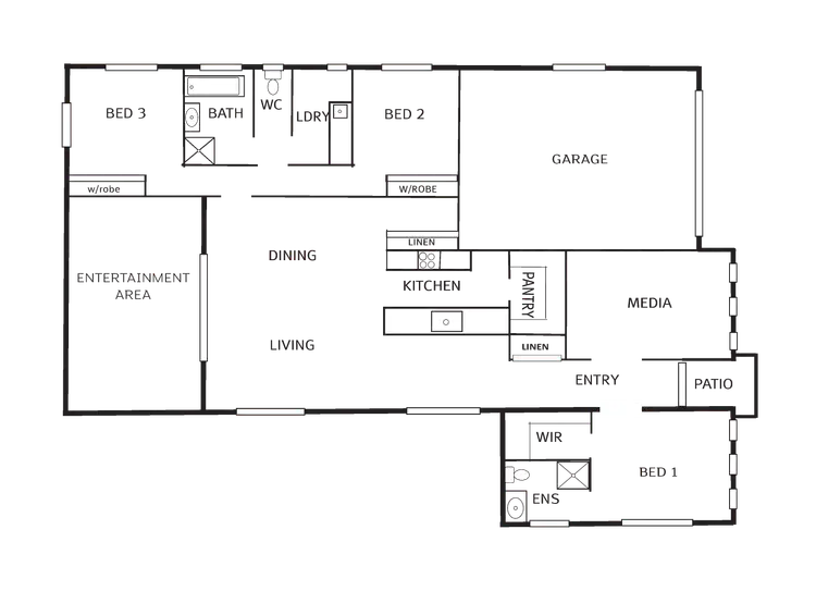 Floorplan of Homely house listing, 58 Echo Drive, Harrington NSW 2427