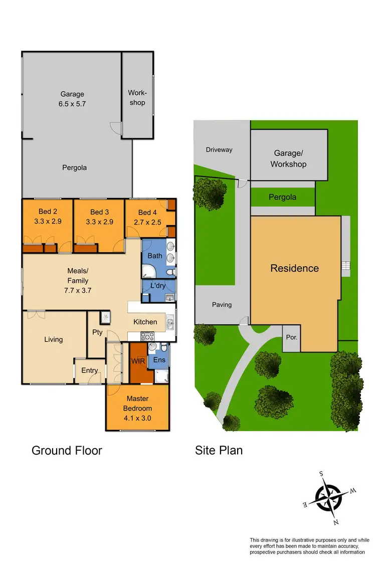 Floorplan of Homely house listing, 20 Currie Avenue, Endeavour Hills VIC 3802