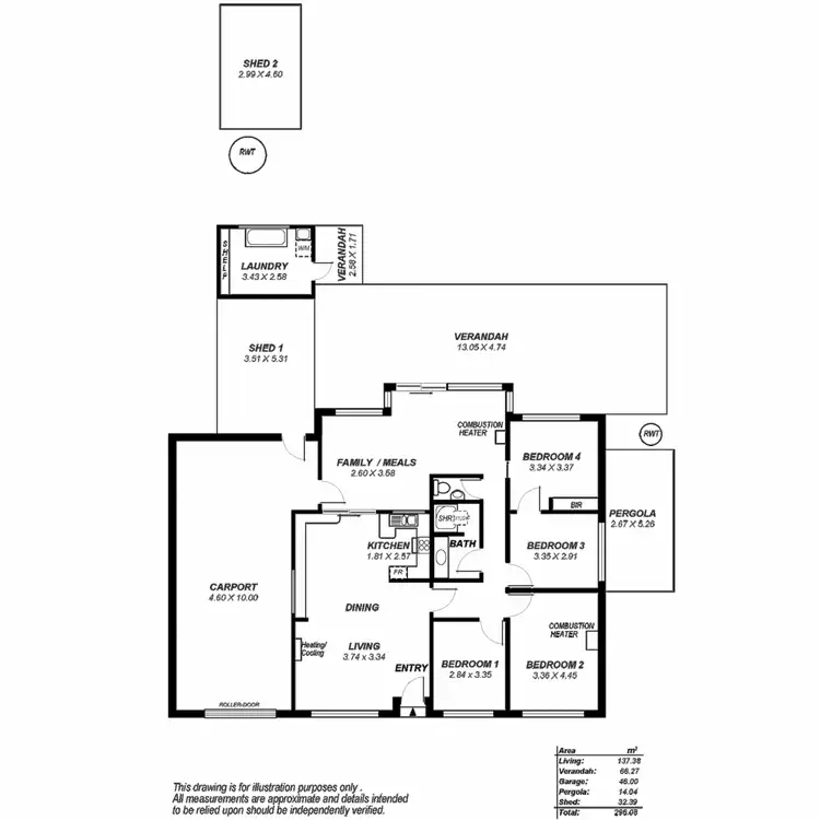 Floorplan of Homely house listing, 23 Tarpeena Avenue, Windsor Gardens SA 5087