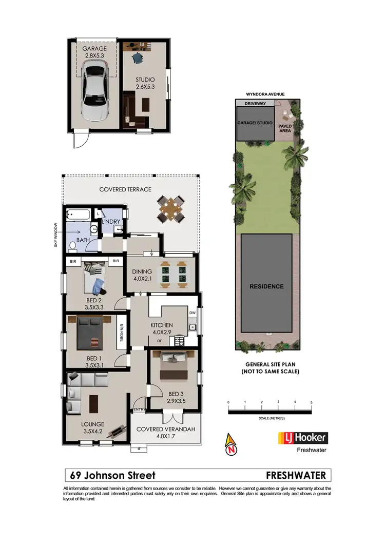 Floorplan of Homely house listing, 69 Johnson Street, Freshwater NSW 2096