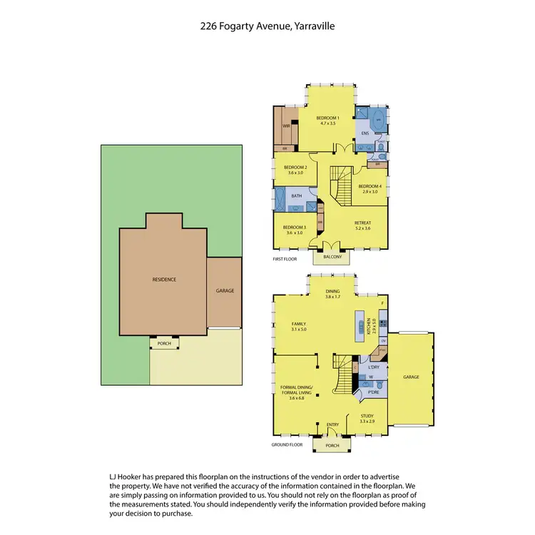 Floorplan of Homely house listing, 226 Fogarty Avenue, Yarraville VIC 3013