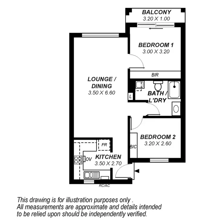 Floorplan of Homely apartment listing, 26/274 South Terrace, Adelaide SA 5000