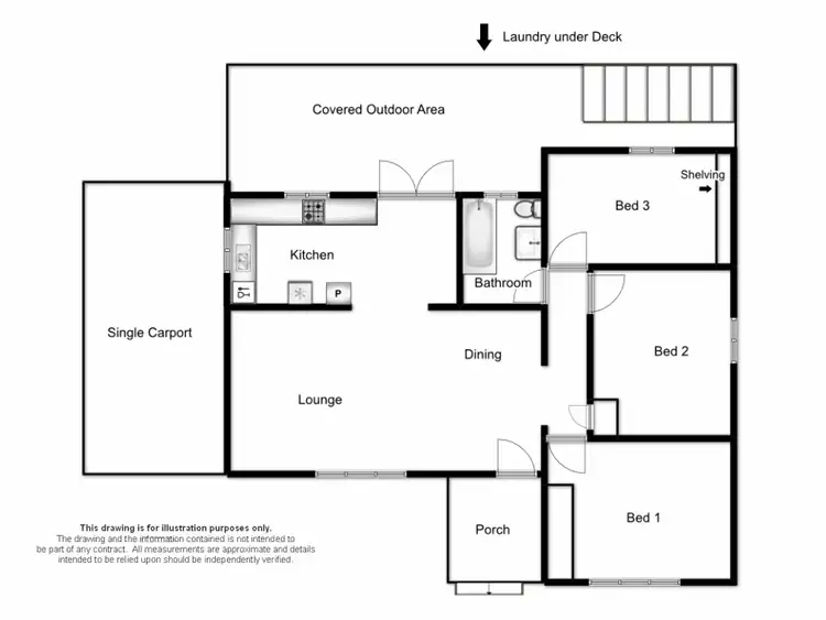 Floorplan of Homely house listing, 17 Oakeshott Street, Lismore Heights NSW 2480