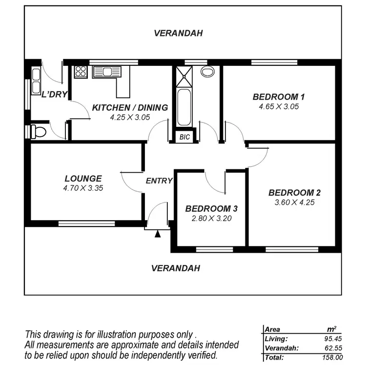 Floorplan of Homely house listing, 47 Ramsay Avenue, Hillcrest SA 5086