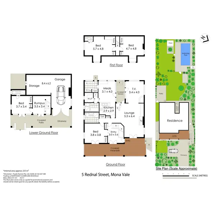 Floorplan of Homely house listing, 5 Rednal Street, Mona Vale NSW 2103