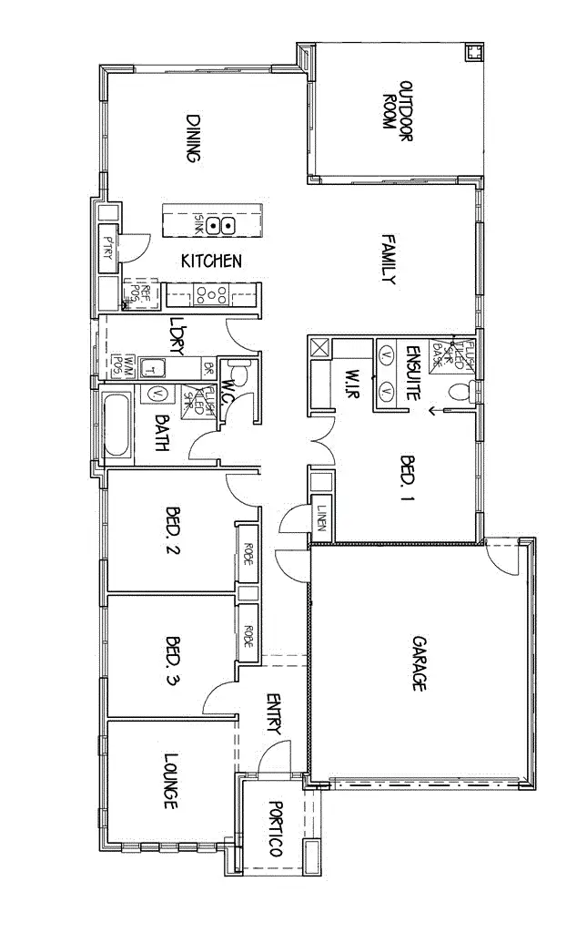 Floorplan of Homely house listing, 33 Lockheed Parade, Point Cook VIC 3030