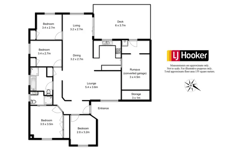 Floorplan of Homely house listing, 94A Edward Road, Batehaven NSW 2536
