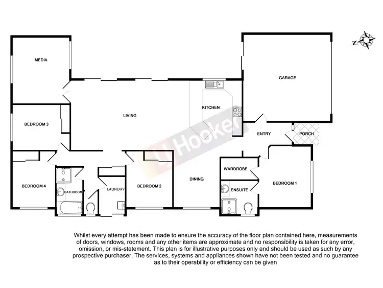 Floorplan of Homely house listing, 17 Aster Place, Calamvale QLD 4116