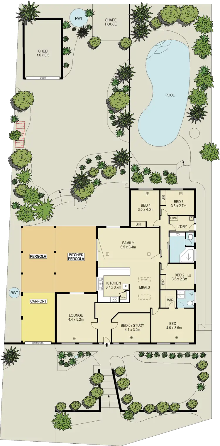 Floorplan of Homely house listing, 28 Davies Court, Wynn Vale SA 5127