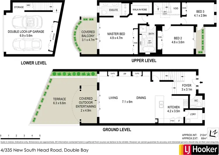 Floorplan of Homely apartment listing, 4/335 New South Head Road, Double Bay NSW 2028