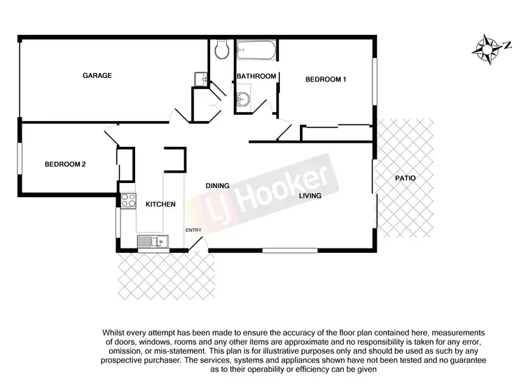 Floorplan of Homely villa listing, 36/69 Stones Road, Sunnybank Hills QLD 4109