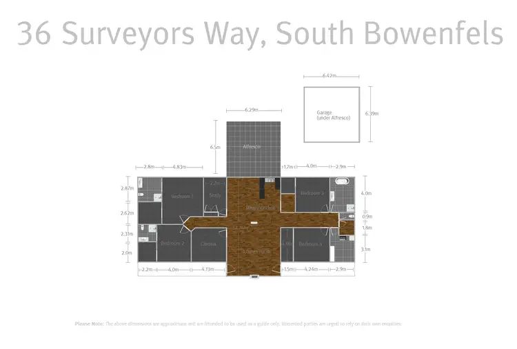 Floorplan of Homely house listing, 36 Surveyors Way, Lithgow NSW 2790