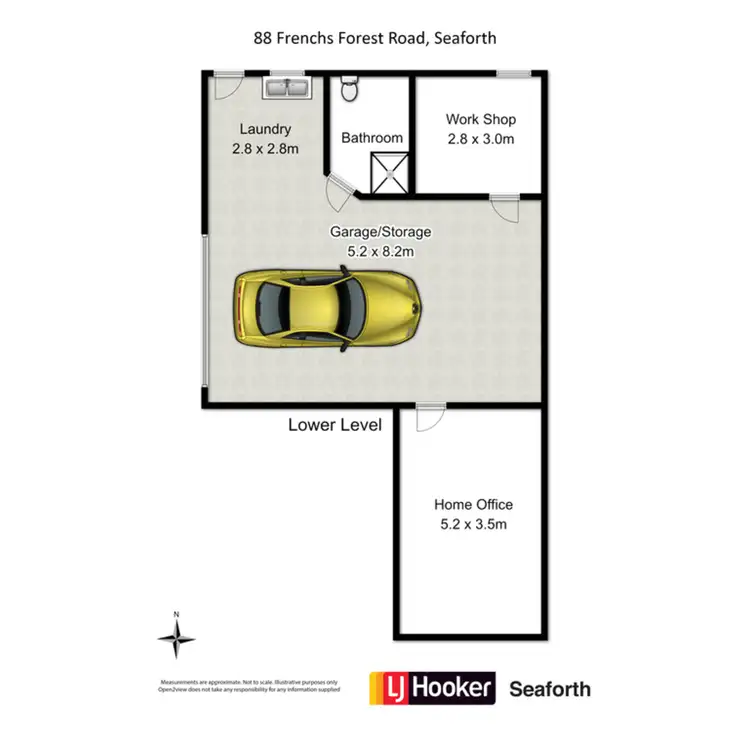Floorplan of Homely house listing, 88 Frenchs Forest Road, Seaforth NSW 2092