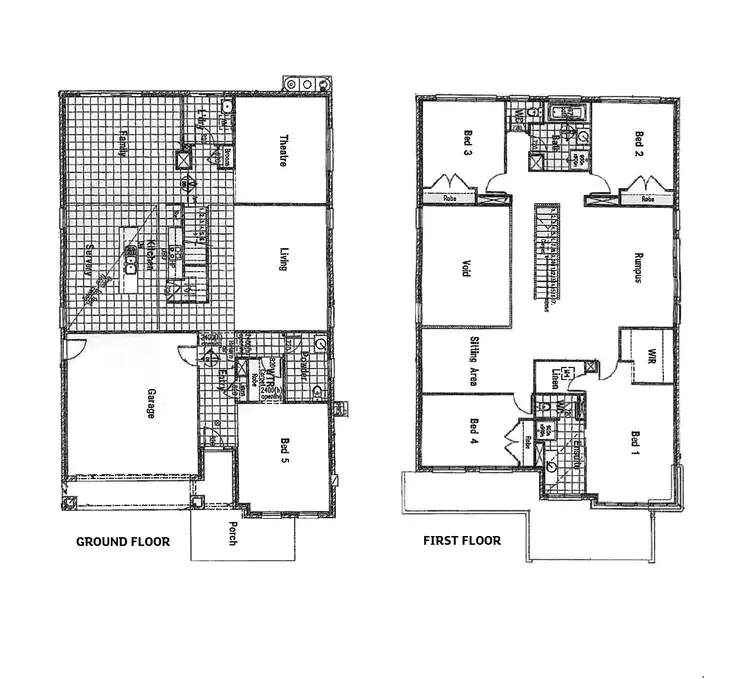 Floorplan of Homely house listing, 1 Heathcote Drive, Eynesbury VIC 3338