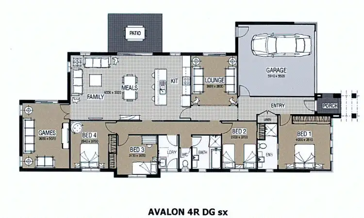 Floorplan of Homely house listing, Address available on request