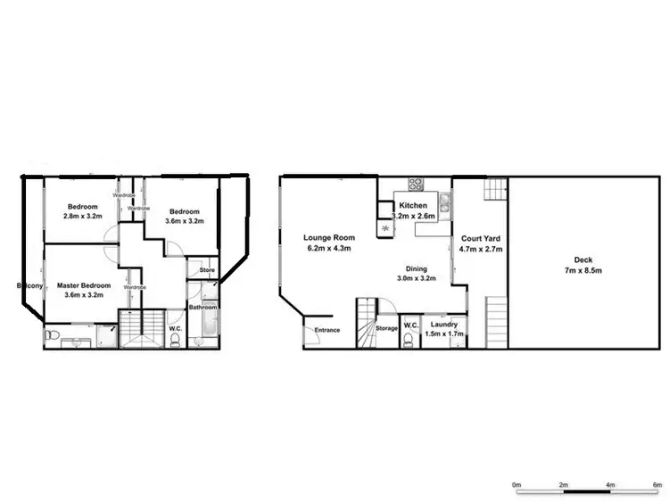Floorplan of Homely townhouse listing, 21/1 Spinnaker Point, Ballina NSW 2478