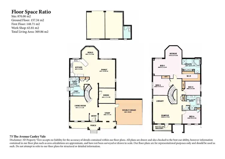 Floorplan of Homely house listing, 75 The Avenue, Canley Vale NSW 2166