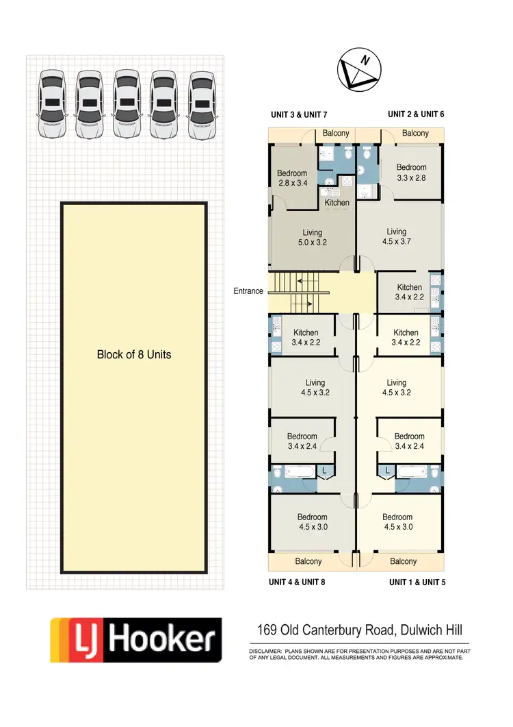 Floorplan of Homely block of units listing, 1-8/169 Old Canterbury Road, Dulwich Hill NSW 2203