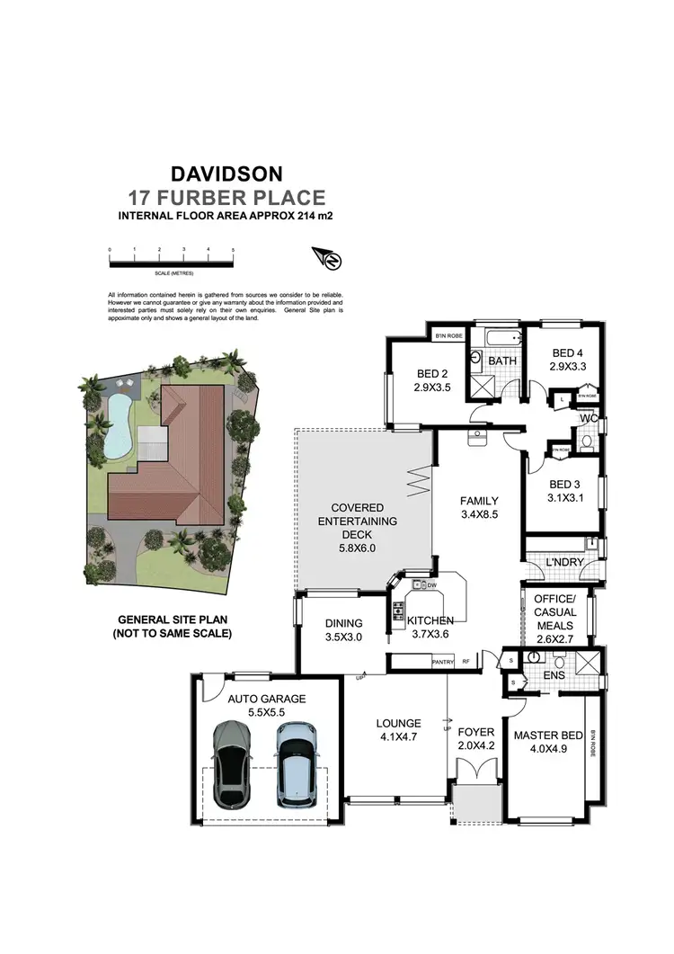 Floorplan of Homely house listing, 17 Furber Place, Davidson NSW 2085