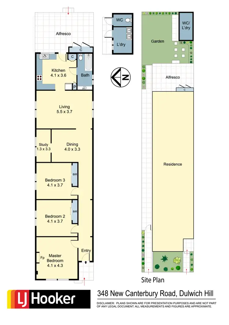 Floorplan of Homely house listing, 348 New Canterbury Rd, Dulwich Hill NSW 2203