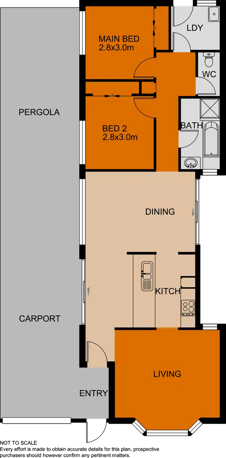 Floorplan of Homely house listing, 3B Boree  Court, Berwick VIC 3806