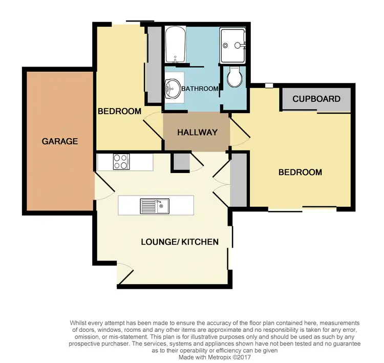 Floorplan of Homely townhouse listing, 8/164-166 Croudace Road, Elermore Vale NSW 2287