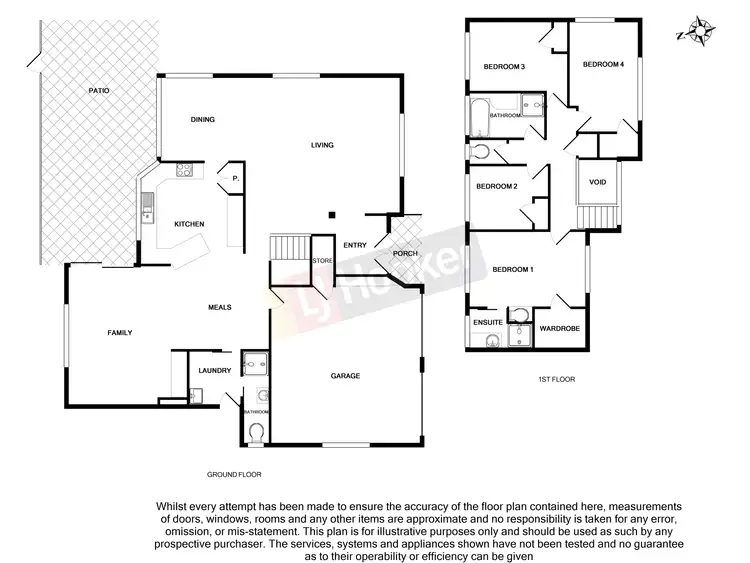 Floorplan of Homely house listing, 8 Lindstrom Court, Runcorn QLD 4113