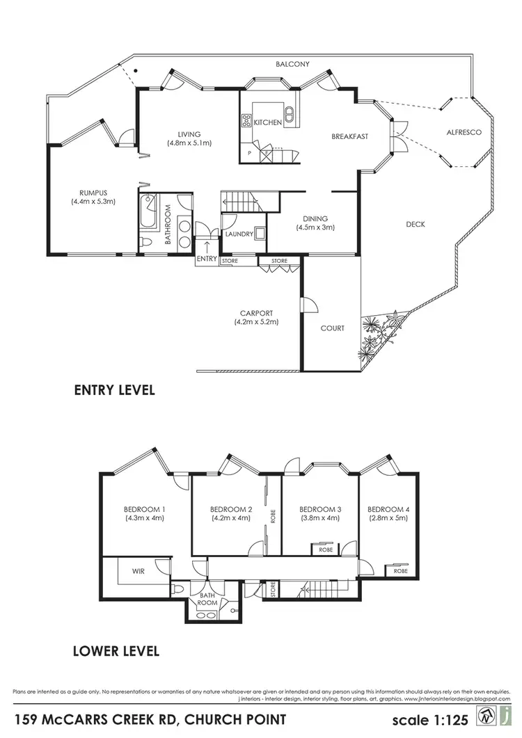 Floorplan of Homely house listing, 159 Mccarrs Creek Road, Church Point NSW 2105
