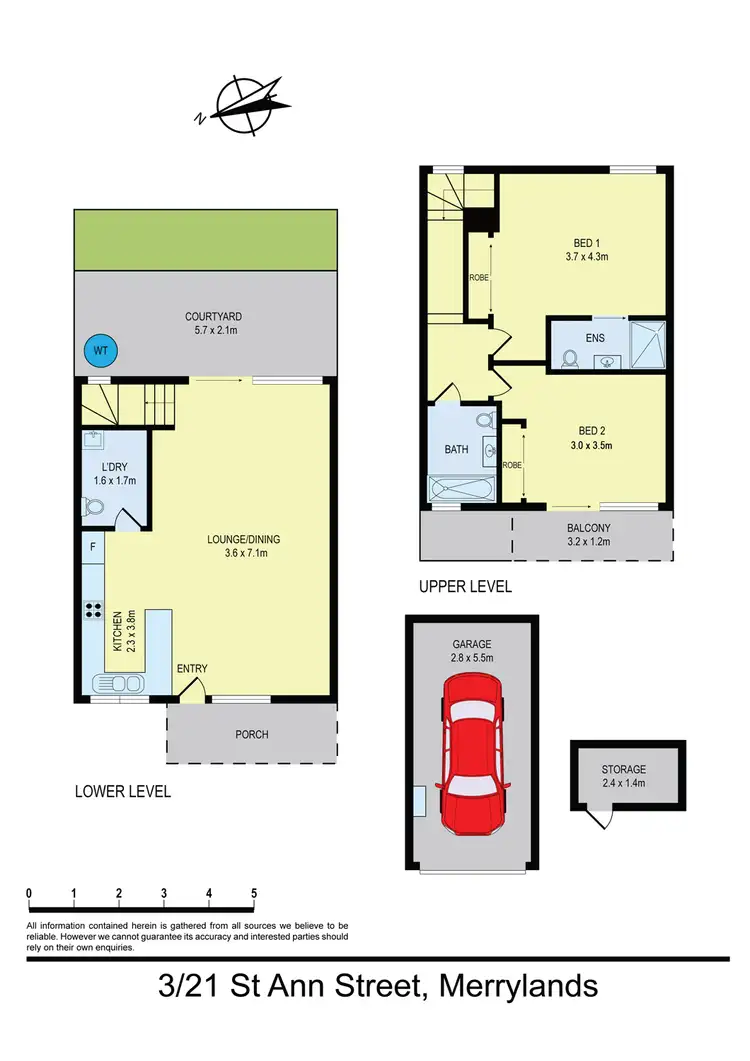 Floorplan of Homely house listing, 3/21 St Ann Street, Merrylands NSW 2160