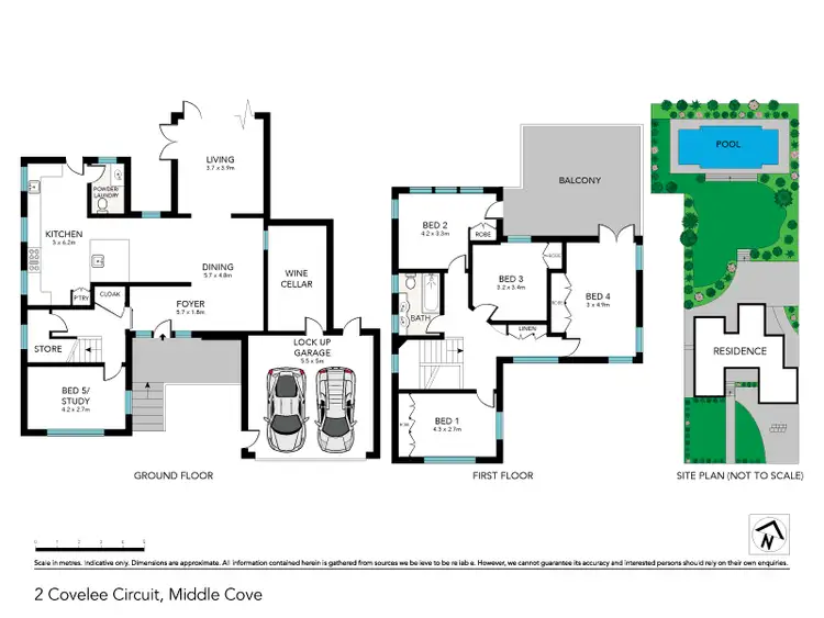 Floorplan of Homely house listing, 2 Covelee Circuit, Middle Cove NSW 2068