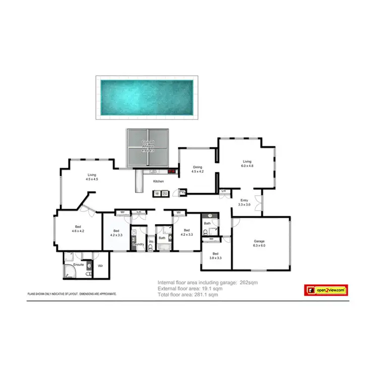 Floorplan of Homely house listing, 14 Rokeby Court, Nerang QLD 4211